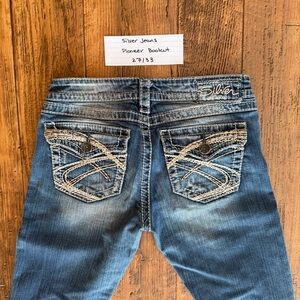 Silver Jeans Bootcut Jeans in Medium Blue Wash